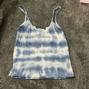 This is a tie dye Brandy Melville tank top